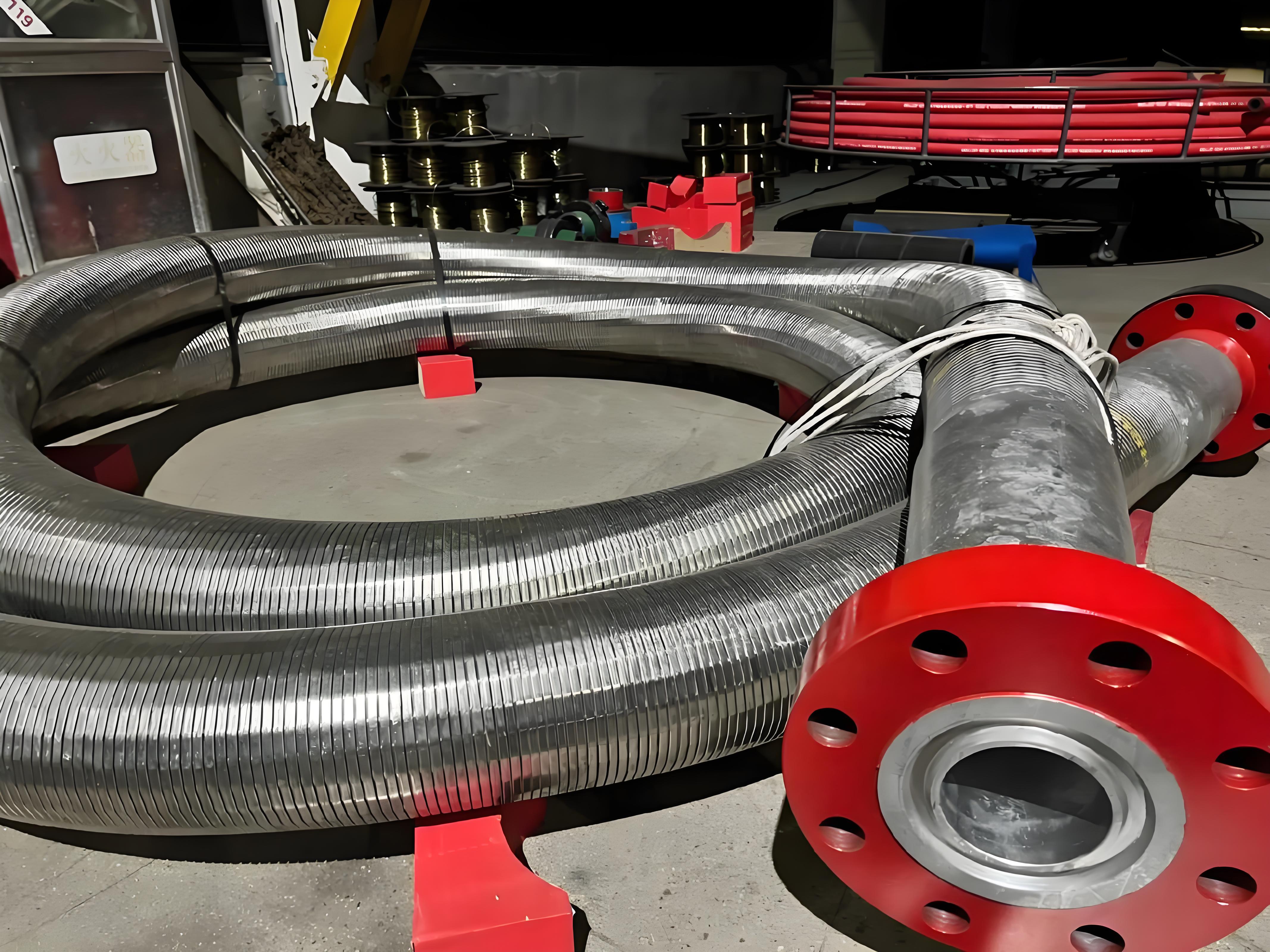 柔性节流压井管线