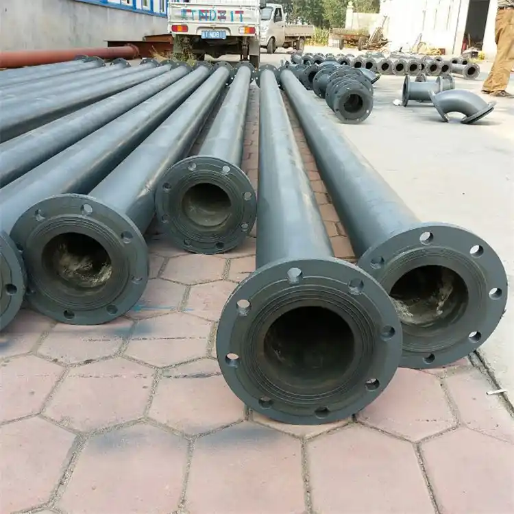 耐高温衬胶管道